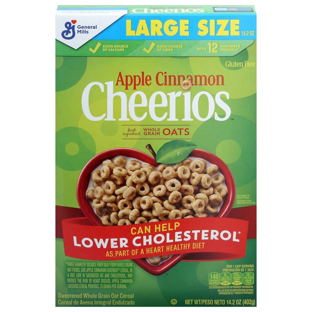 Cheerios Large Size Apple Cinnamon Cereal