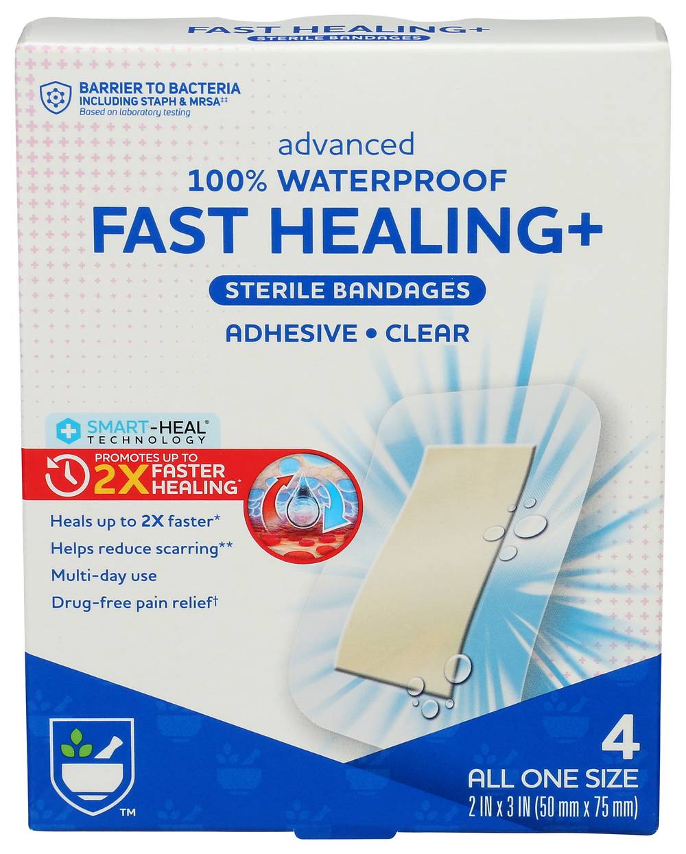 Rite Aid Fast Healing Bandages (4 ct)