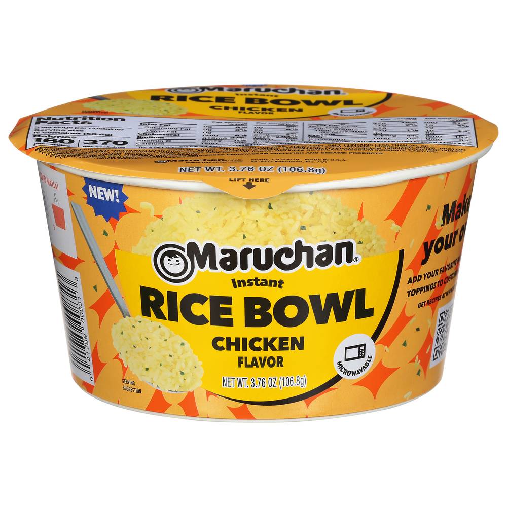 Maruchan Instant Rice Bowl (chicken)