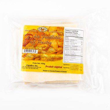 Caro kev pate feuilletee (454gr) - puff pastry (454gr)