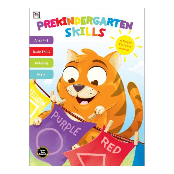 Thinking Kids Prekindergarten Skills Workbook