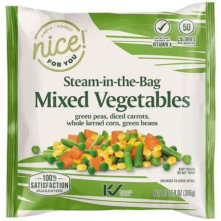 Nice! Steam-in-the-Bag Mixed Vegetables - 10.8 oz