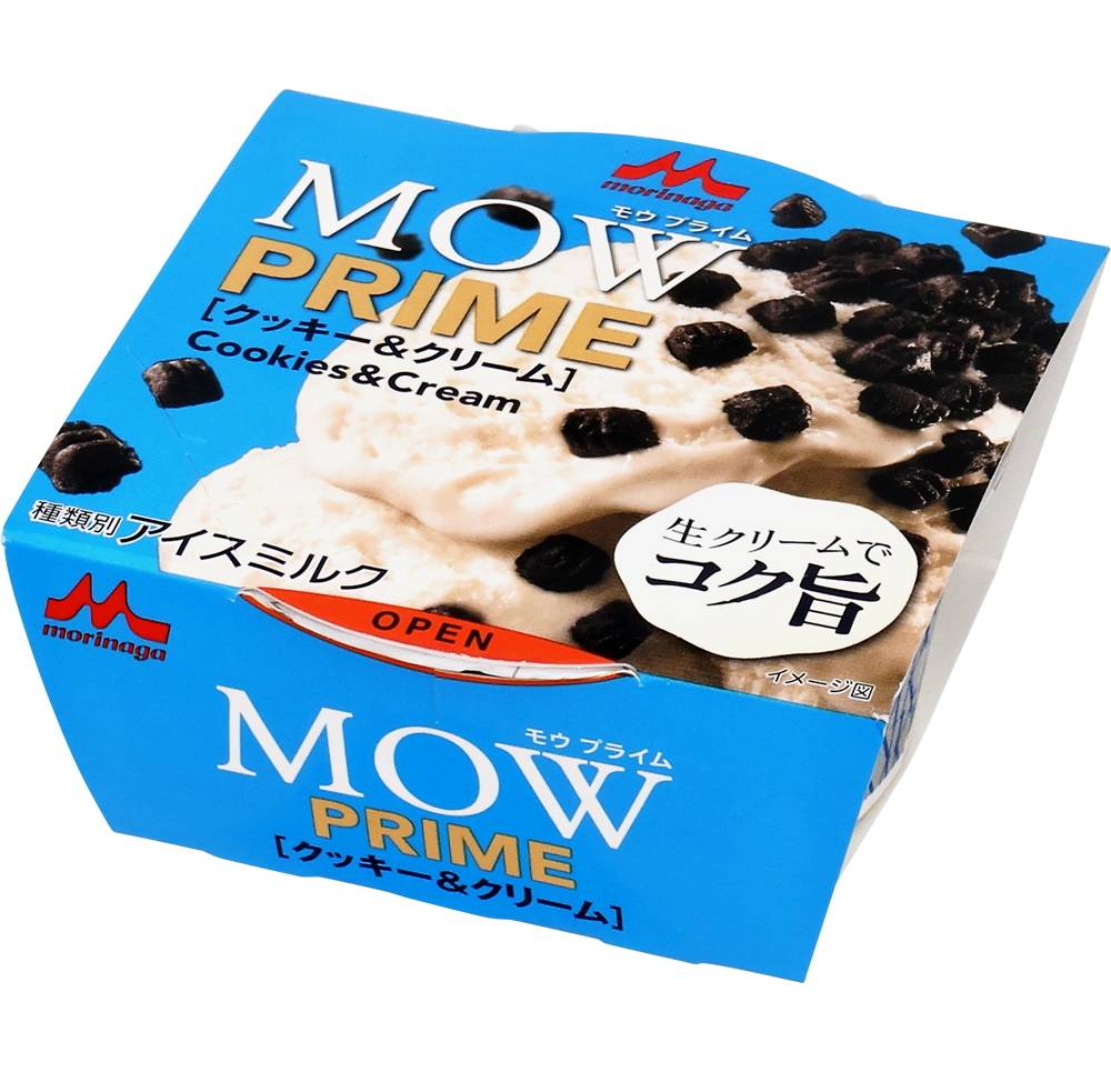 森永乳業 モウ プライム クッキー＆クリーム (105g)