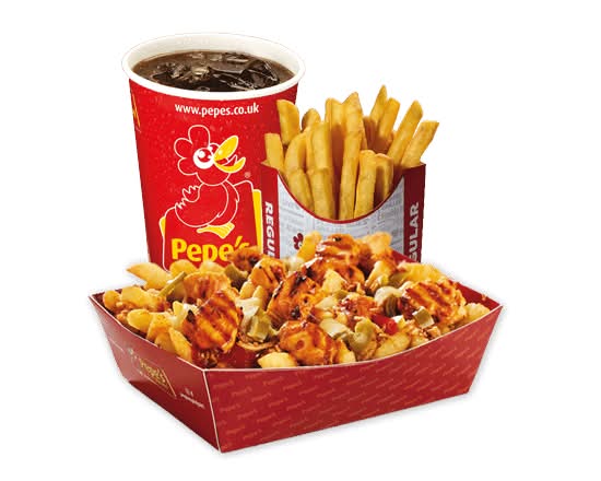 Chicken Loaded Fries - Meal