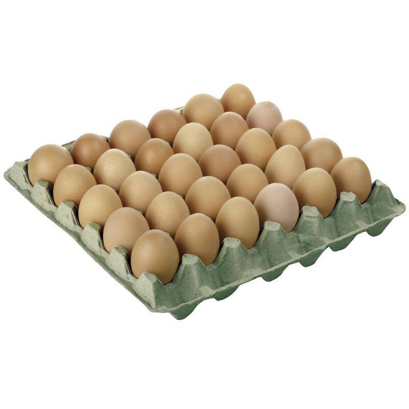 Ovos vermelhos tipo médio (30 un)