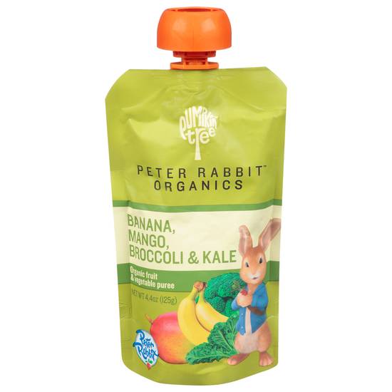 Pumpkin Tree Peter Rabbit Organic Baby Food (mango, broccoli & kale)
