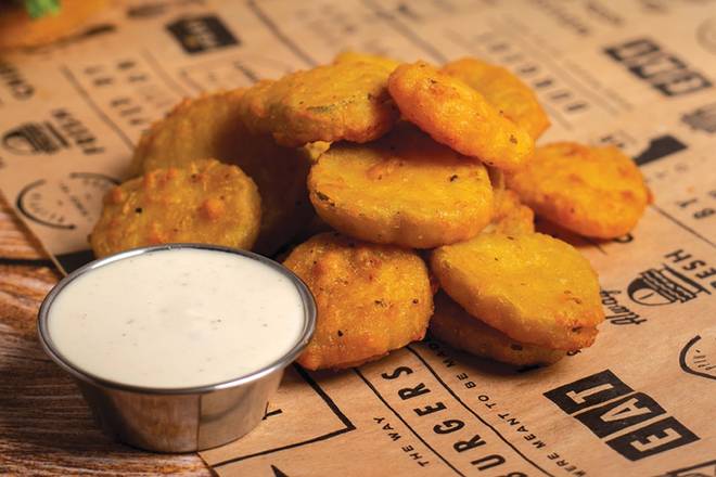 FRIED PICKLES WITH RANCH