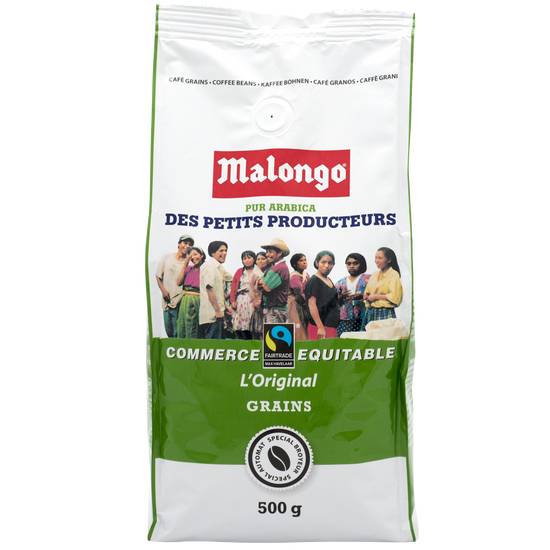 Malongo - Café grain petits producteurs 100% pur arabica