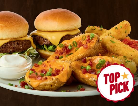 Ruby's Mix & Match Trio Appetizer