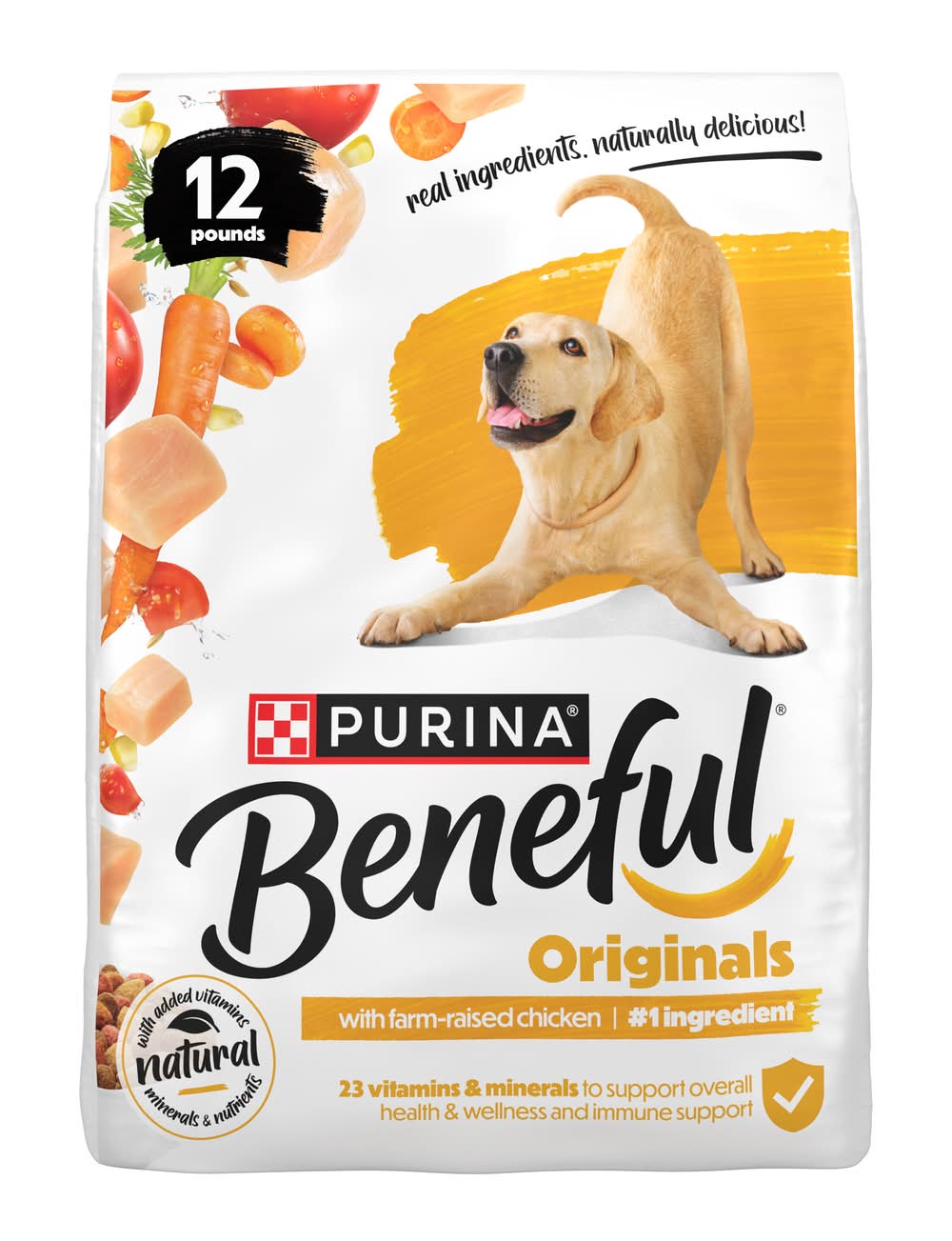 Purina Beneful Originals Farm-Raised For Dogs, Chicken (12 lbs)