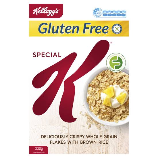 Kellogg's Special K Gluten Free Breakfast Cereal 330g