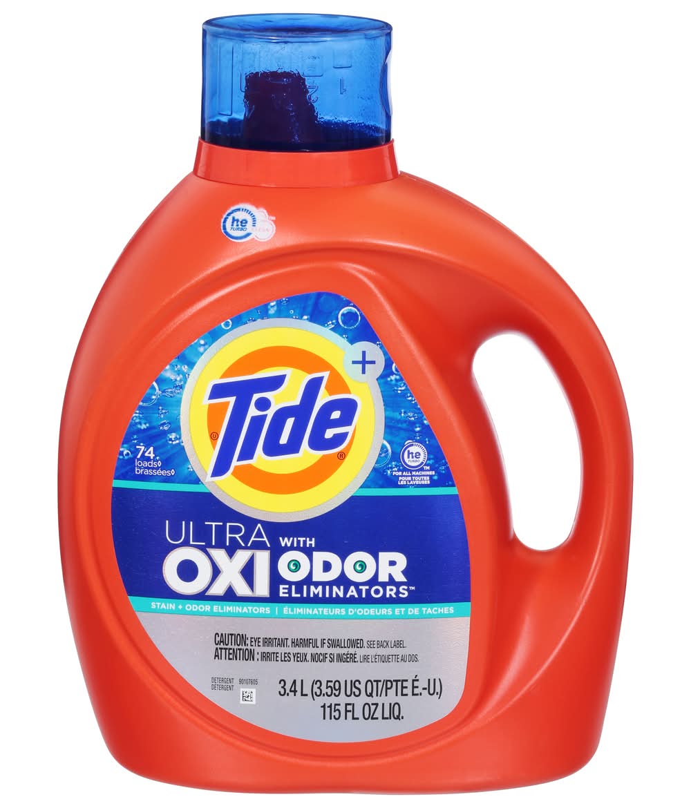 Tide Ultra With Oxy Odor Eliminator Detergent (115 fl oz)