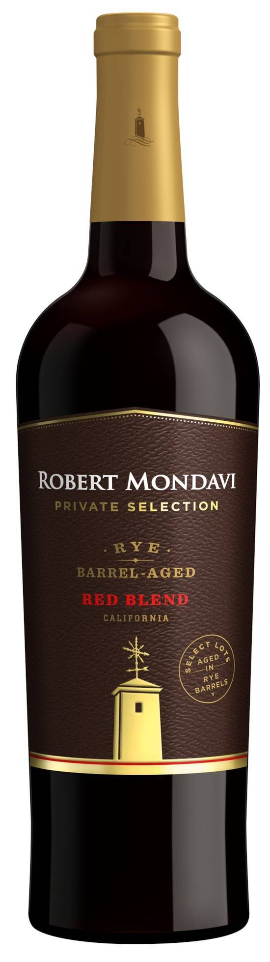 Robert Mondavi Private Selection Rye Barrel Aged Red Wine (750 ml)