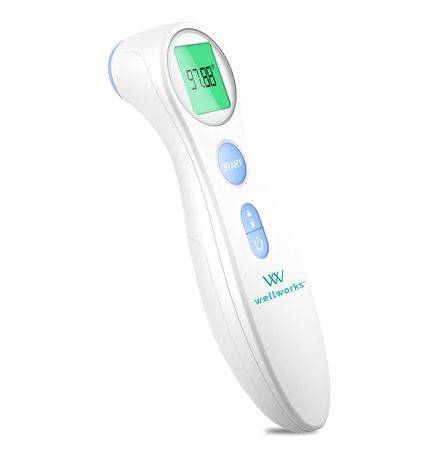 Wellworks thermom tre infrarouge sans contact wellworks - non-contact infrared thermometer