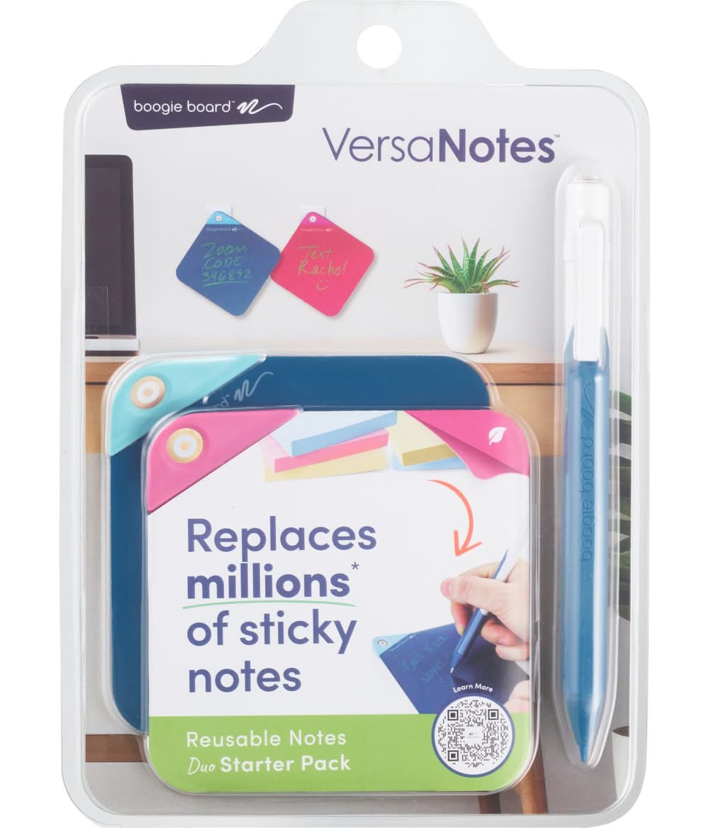 Boogie Board Versa Notes Starter pack, Blue - Pink
