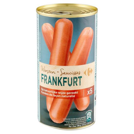 Carrefour Saucisses Frankfurt 560 g