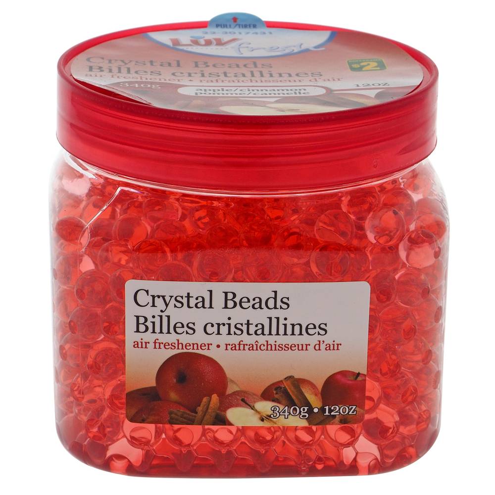 Luv fresh billes cristallines rafraîchisseur d'air - luv fresh crystal beads air freshener (340 g)