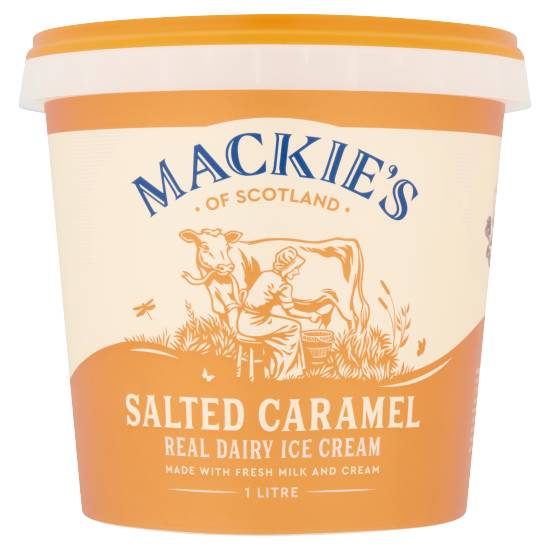 Mackie's Of Scotland Indulgent Salted Caramel Real Dairy Ice Cream 1 Litre