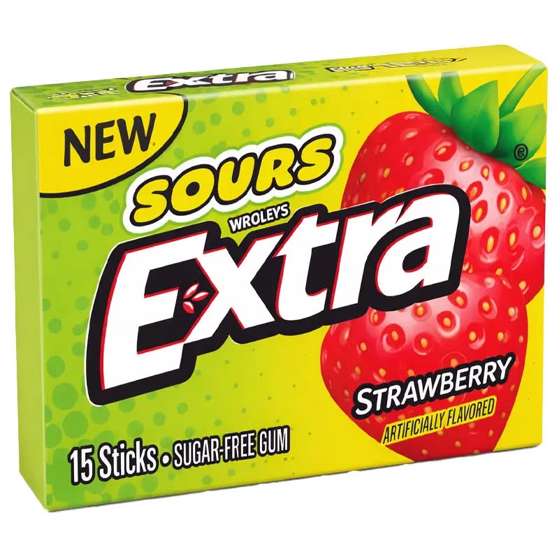 Wrigley's Extra Sours Strawberry