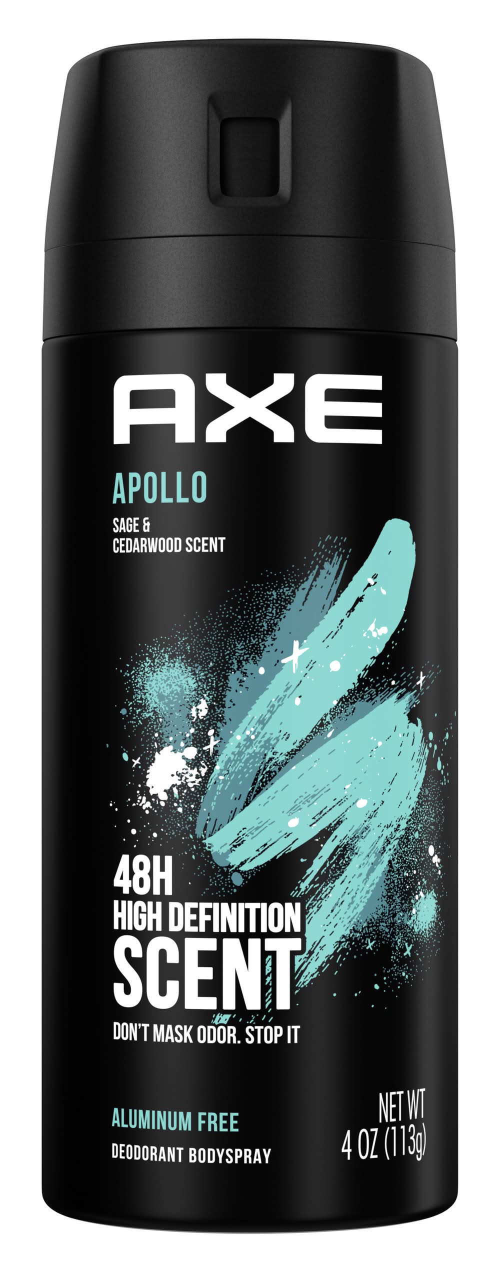 Axe Apollo Deodorant Body Spray, Sage & Cedarwood (4 oz)