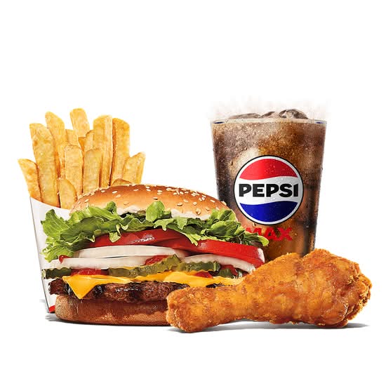 Whopper with Cheese King Box