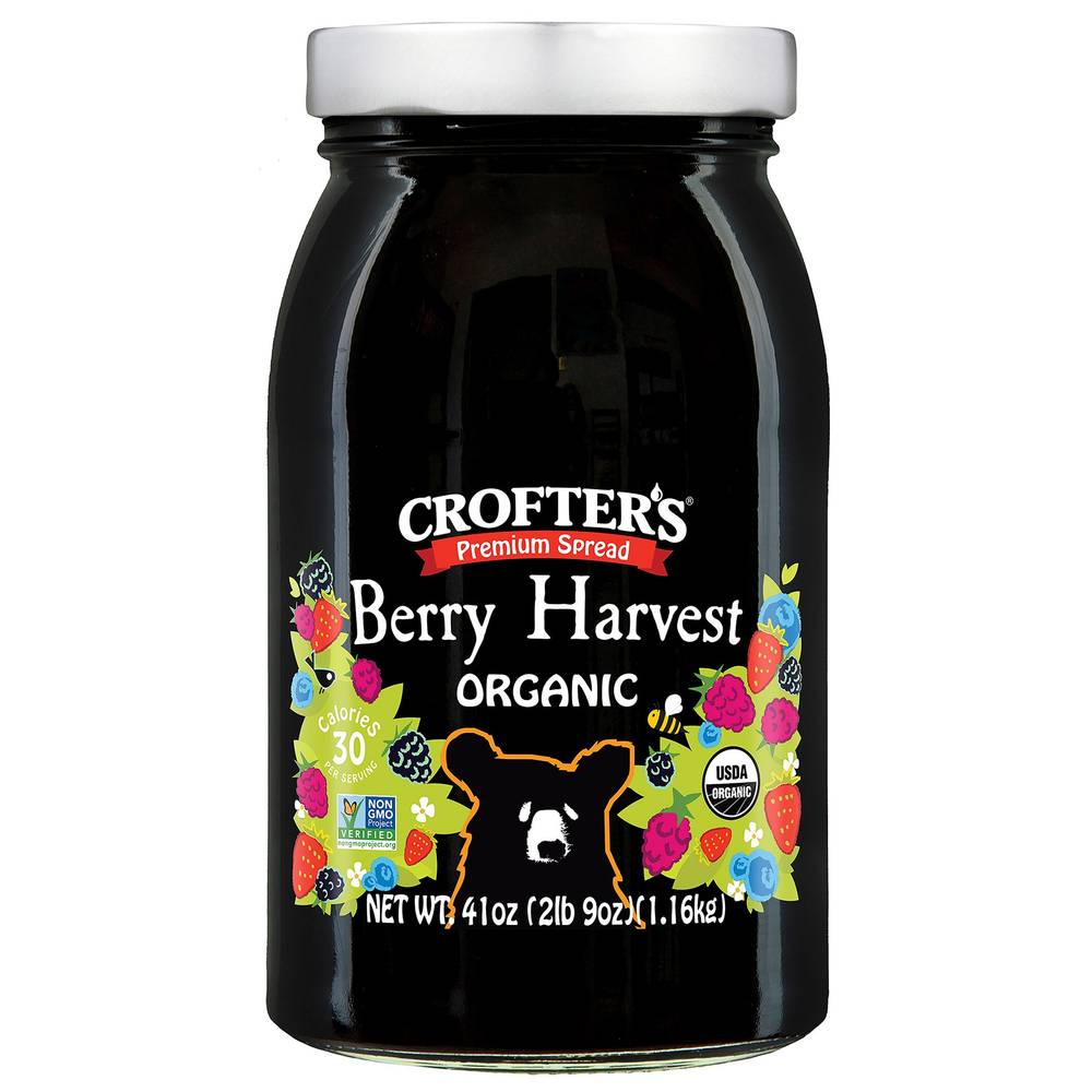 Crofter's Premium Spread Organic Berry Harvest, 41 oz