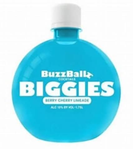 BuzzBallz Biggies Cocktails, Berry Cherry Limeade (1.5 L)
