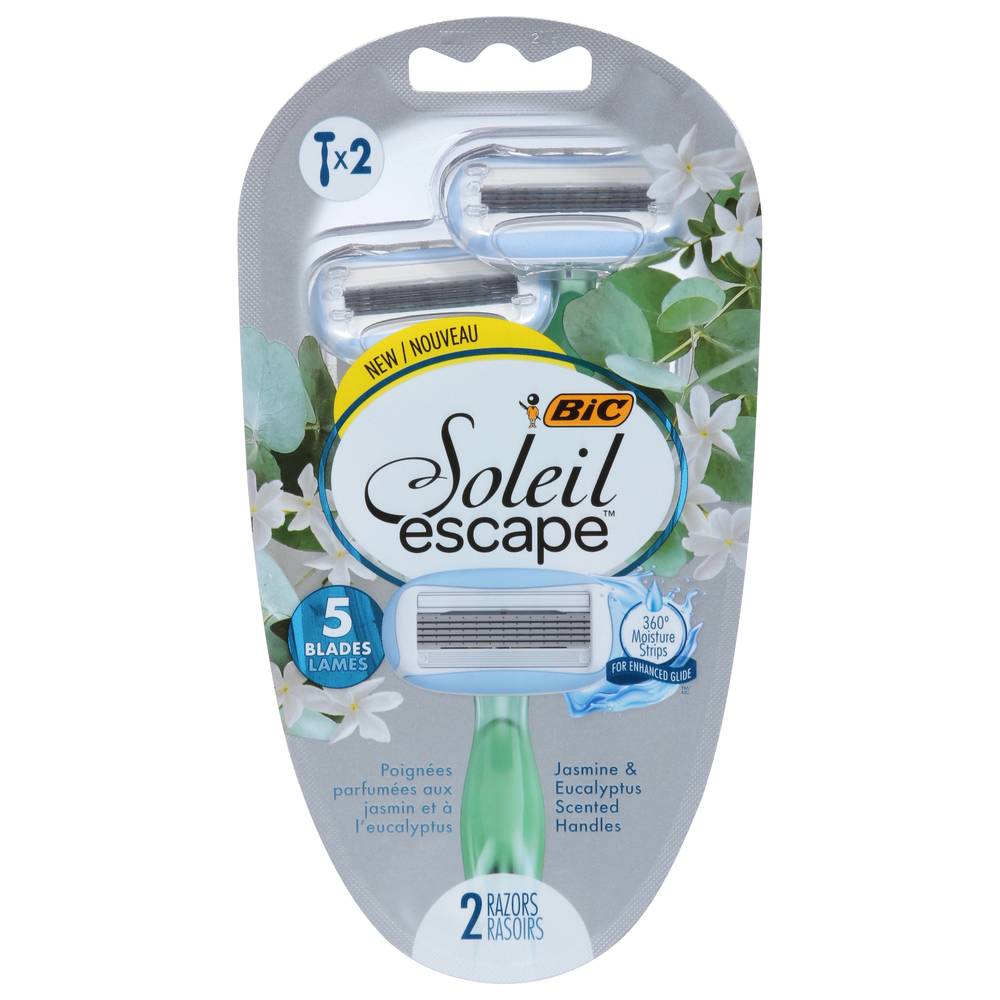 Bic Soleil Escape 5 Blades Razors