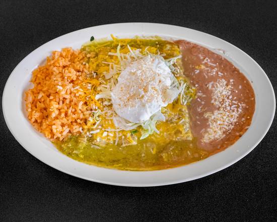 #02 2 Cheese Enchiladas