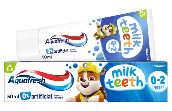 Aquafresh Milk Teeth Toothpaste 0-2 Years (50ml)