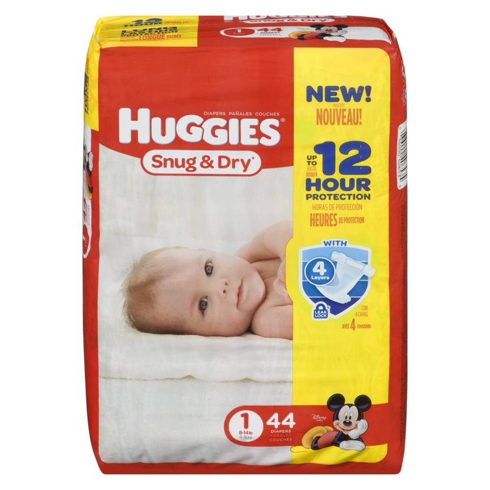 Huggies Snug & Dry Diapers Size 1 Delivery Near Me Order Online