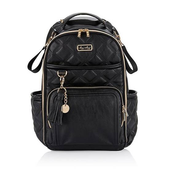 Itzy Ritzy® Boss Plus™ Diaper Bag Backpack in Mystic Black