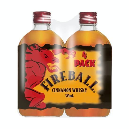 Fireball Sleeve (4x 375ml bottles)