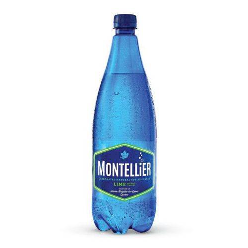 Montellier eau minérale gazéifiée à la lime naturelle (1°l) - carbonated mineral water with natural lime (1 l)