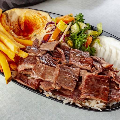 Beef Lamb Shawarma Lunch