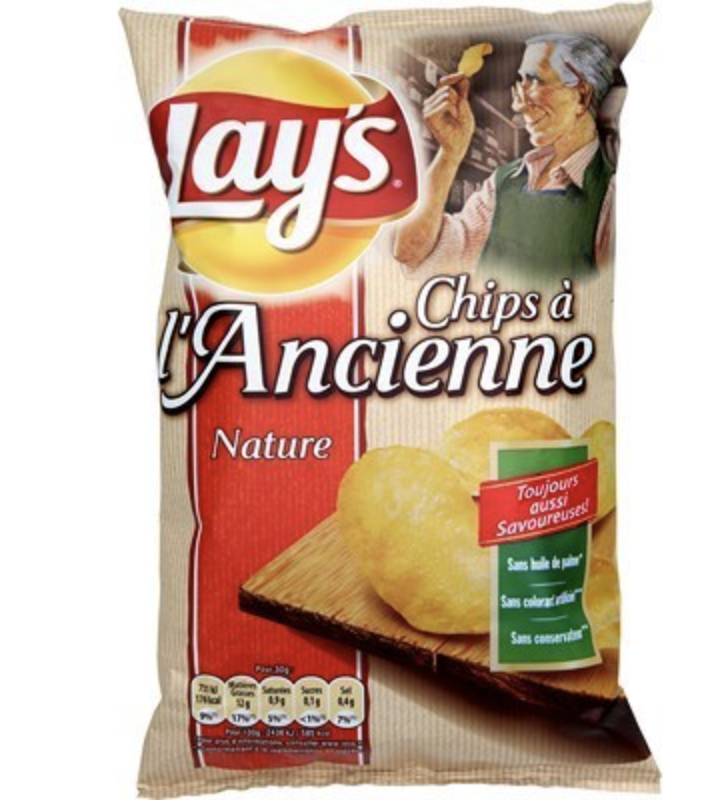 Chips à l'ancienne