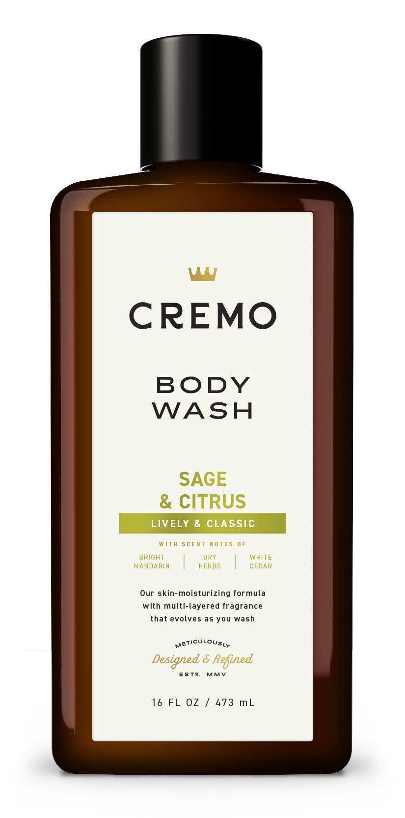 Cremo All Season No. 02 Sage & Citrus Body Wash (16 fl oz)