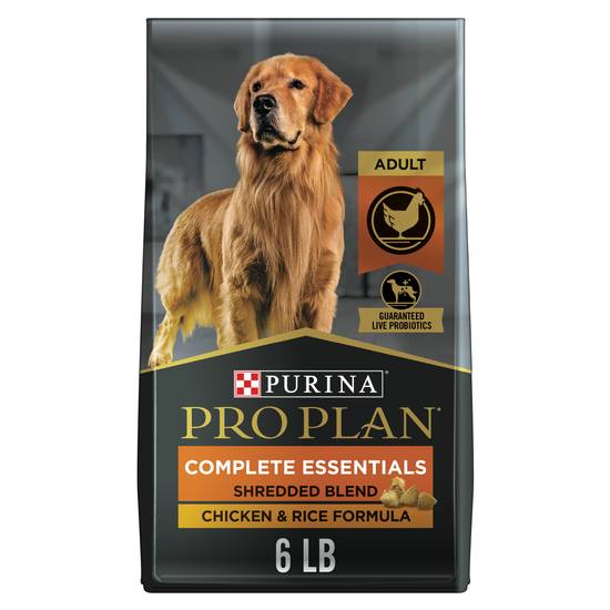 Purina Pro Plan Shredded Blend Food For Dogs (chicken & rice)