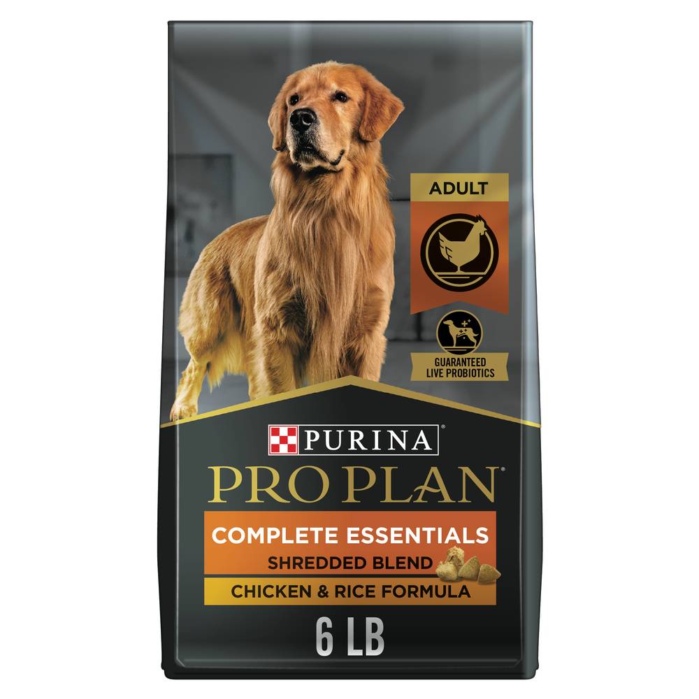 Purina Shredded Blend Food For Dogs, Chicken & Rice (6 lbs)