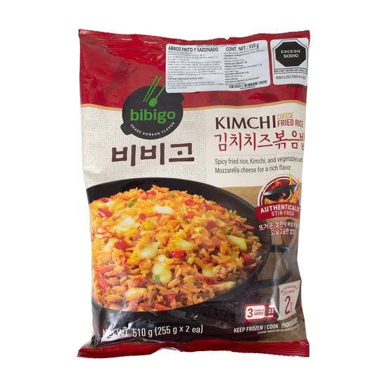 Arroz Frito Queso y Kimchi Bibigo 510 g