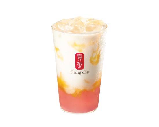 Double Peach Milk Tea