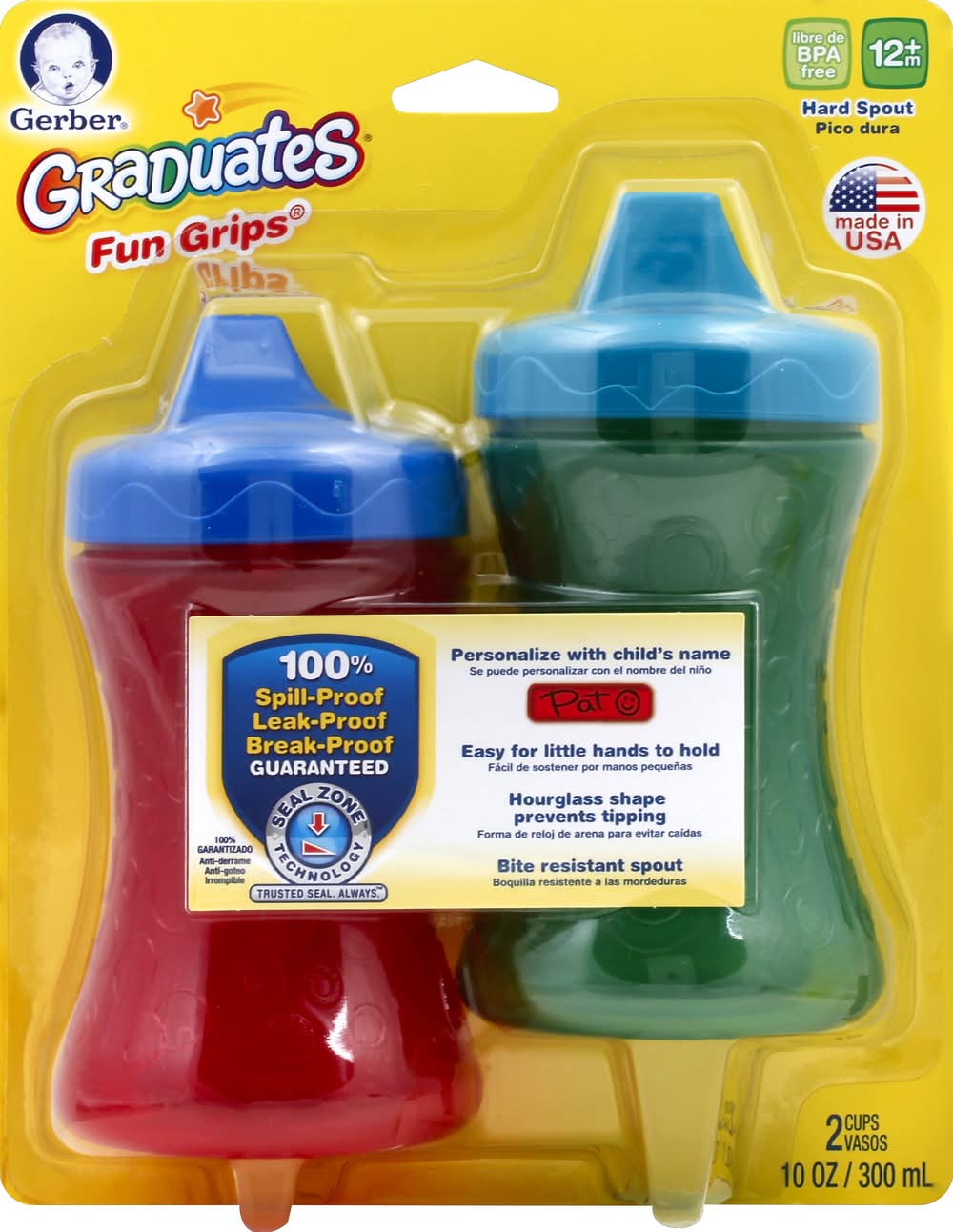 Gerber Hard Spout Cups 12m+ (6.4 oz)