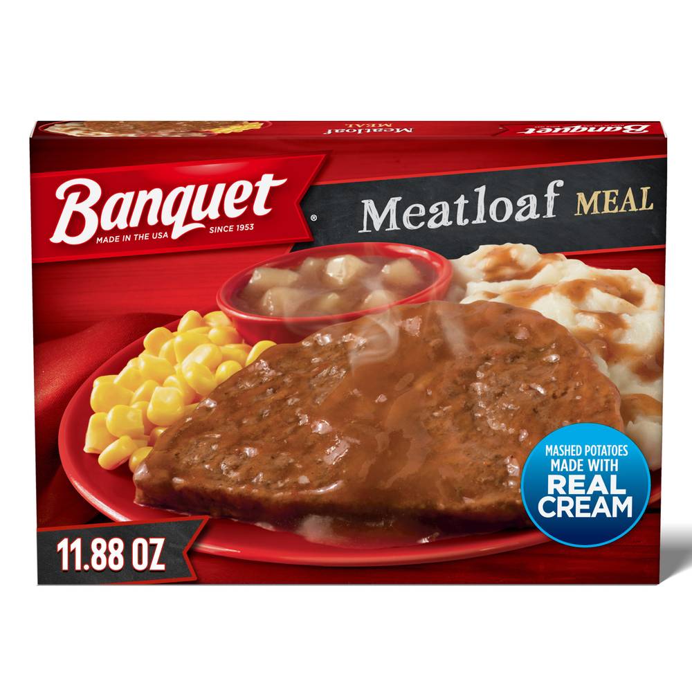 Banquet Meatloaf Meal, Chicken Pork Beef (11.88 oz)