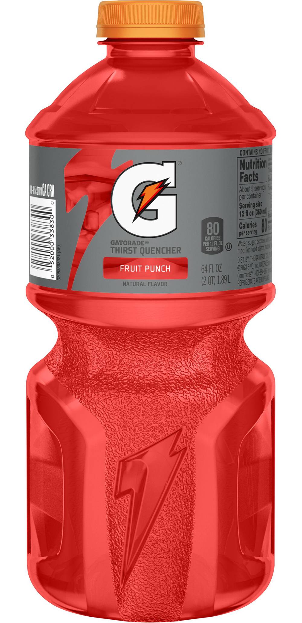 Gatorade Thirst Quencher, Fruit Punch (64 fl oz)