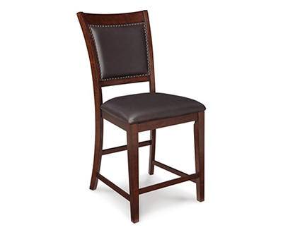 42.7" Collenburg Faux Leather Counter Stool