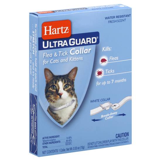 Hartz Ultra Guard Flea & Tick Collar For Cats & Kittens