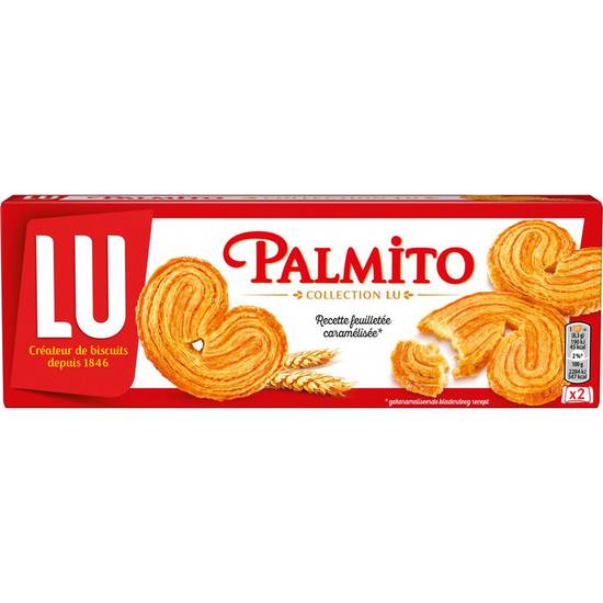 Biscuits feuilletés caramélisés Palmito 100g
