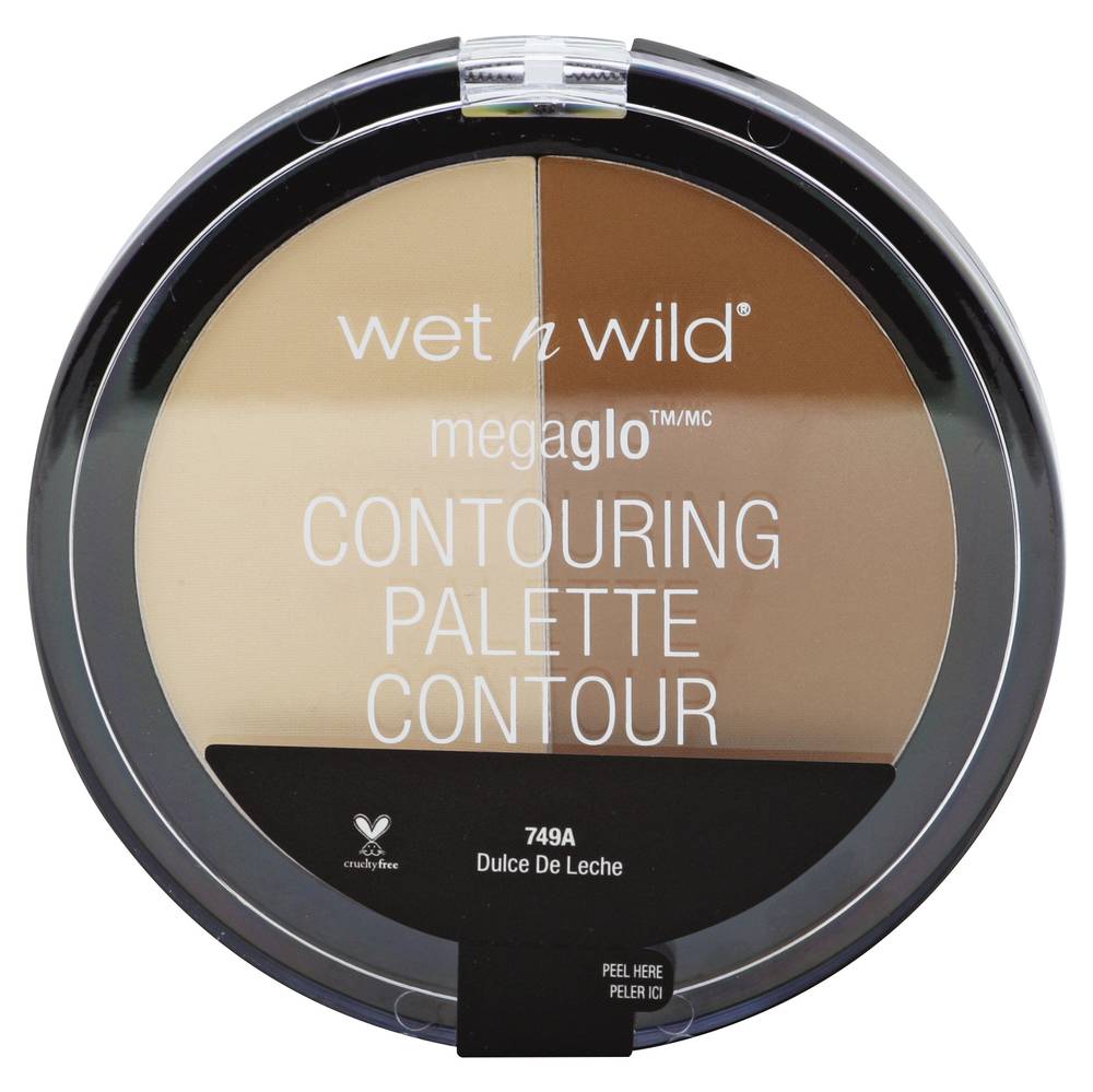 wet n wild Megaglo Contouring Palette, 749A Dulce De Leche (0.44 oz)