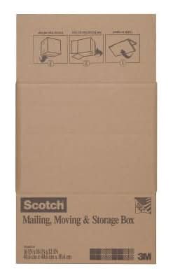 3M Scotch Folded Box, Brown