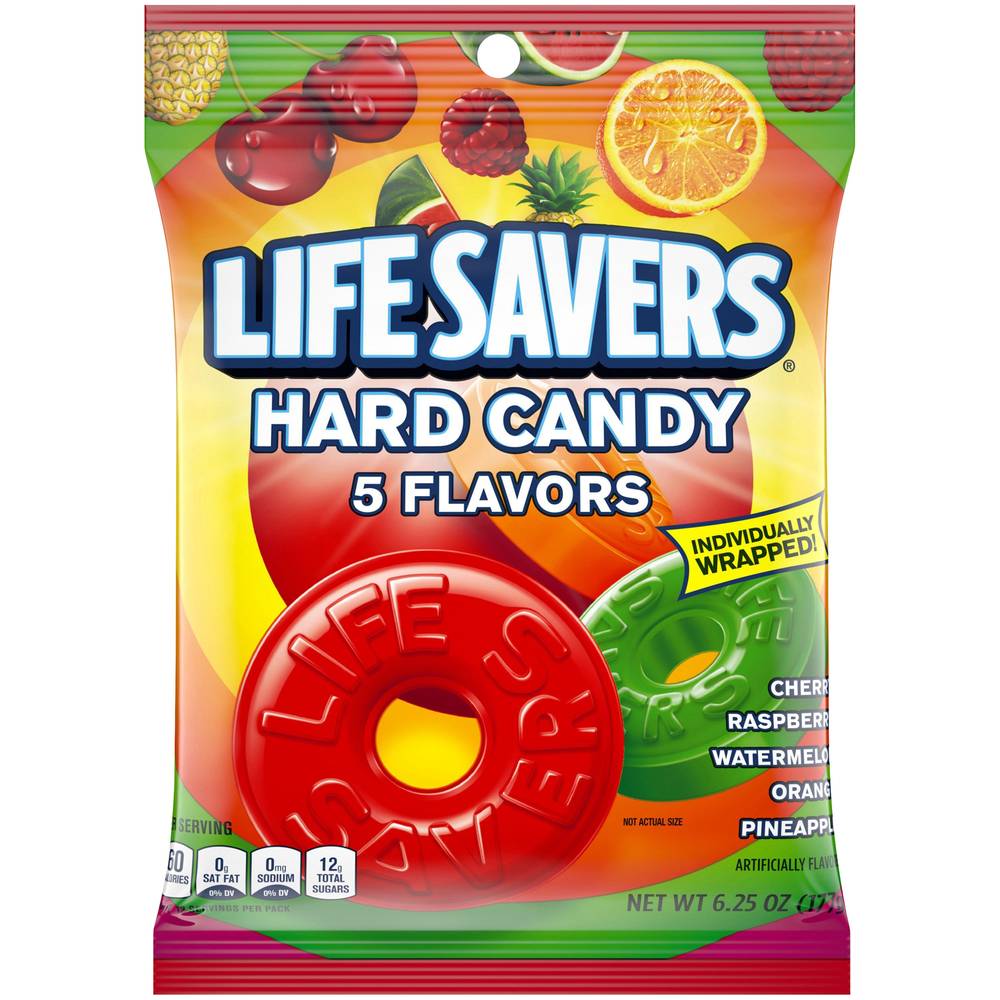 Life Savers Assorted 5 Flavors Hard Candy (6.25 oz)